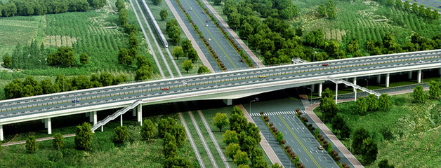 公路工程建筑之美 免费高清图片的视觉盛宴